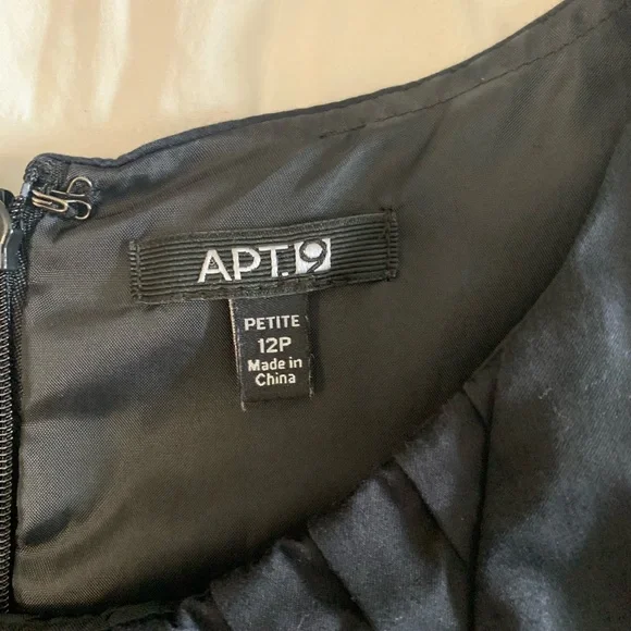 Apt. 9 Black Sleeveless Dress - Picture 6 of 16